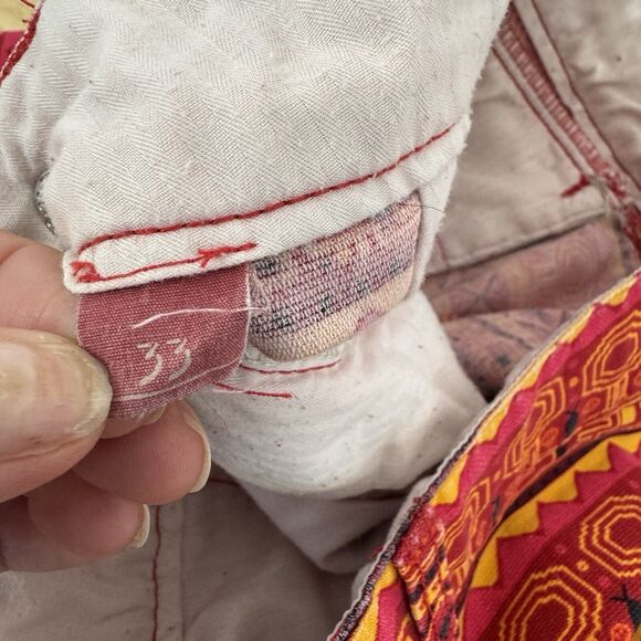 Altamont 2013 Exhiled Short Grunge Cotton Vintage Skater Tribal Drawstring Sz 33 - Picture 14 of 16